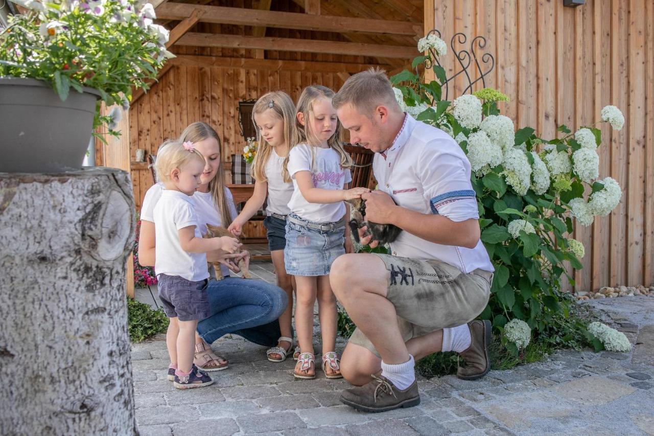 Ferienhof Naderhirn - Bauernhof Wegscheid Exteriér fotografie